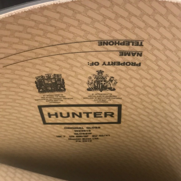 Hunter Boots (Tall) Glossy - Picture 3 of 4
